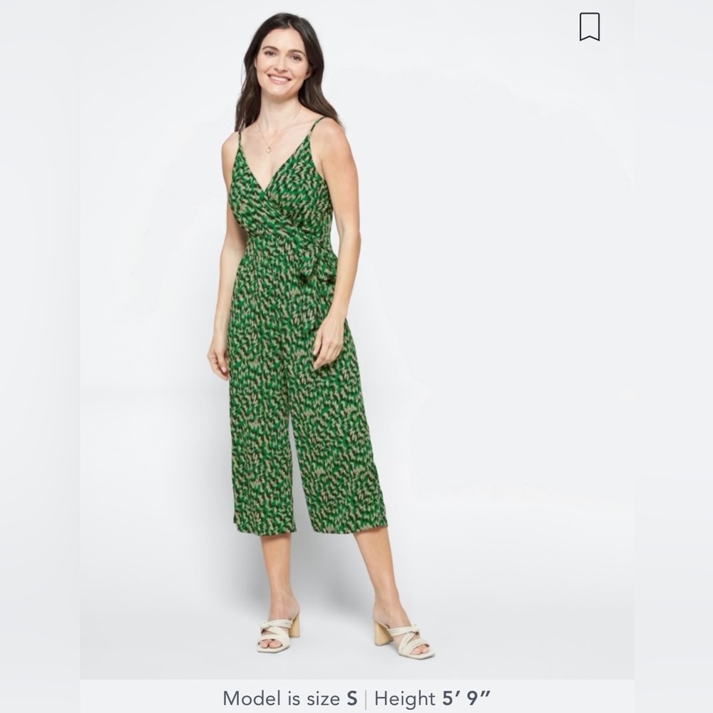 Kaileigh Rica Cropped Knit Jumpsuit